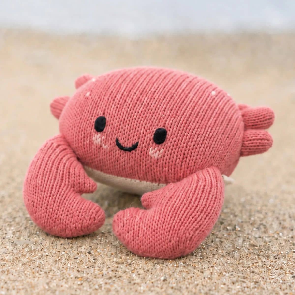 Cuddle + Kind Hand-Knit Doll - Baby Crab