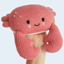 Cuddle + Kind Hand-Knit Doll - Baby Crab