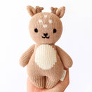 Cuddle + Kind Hand-Knit Doll - Baby Fawn