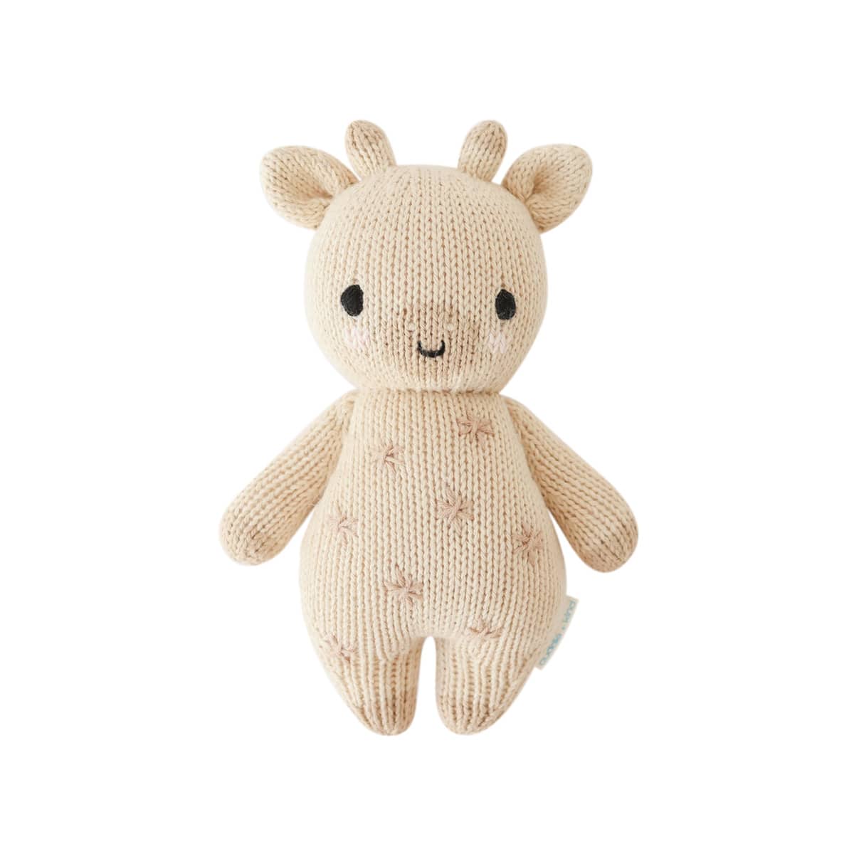 Cuddle + Kind Hand-Knit Doll - Baby Giraffe