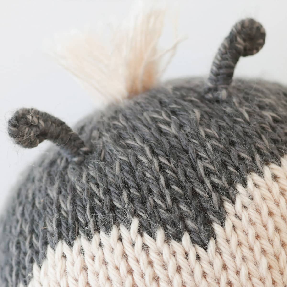 Cuddle + Kind Hand-Knit Doll - Baby Ladybug