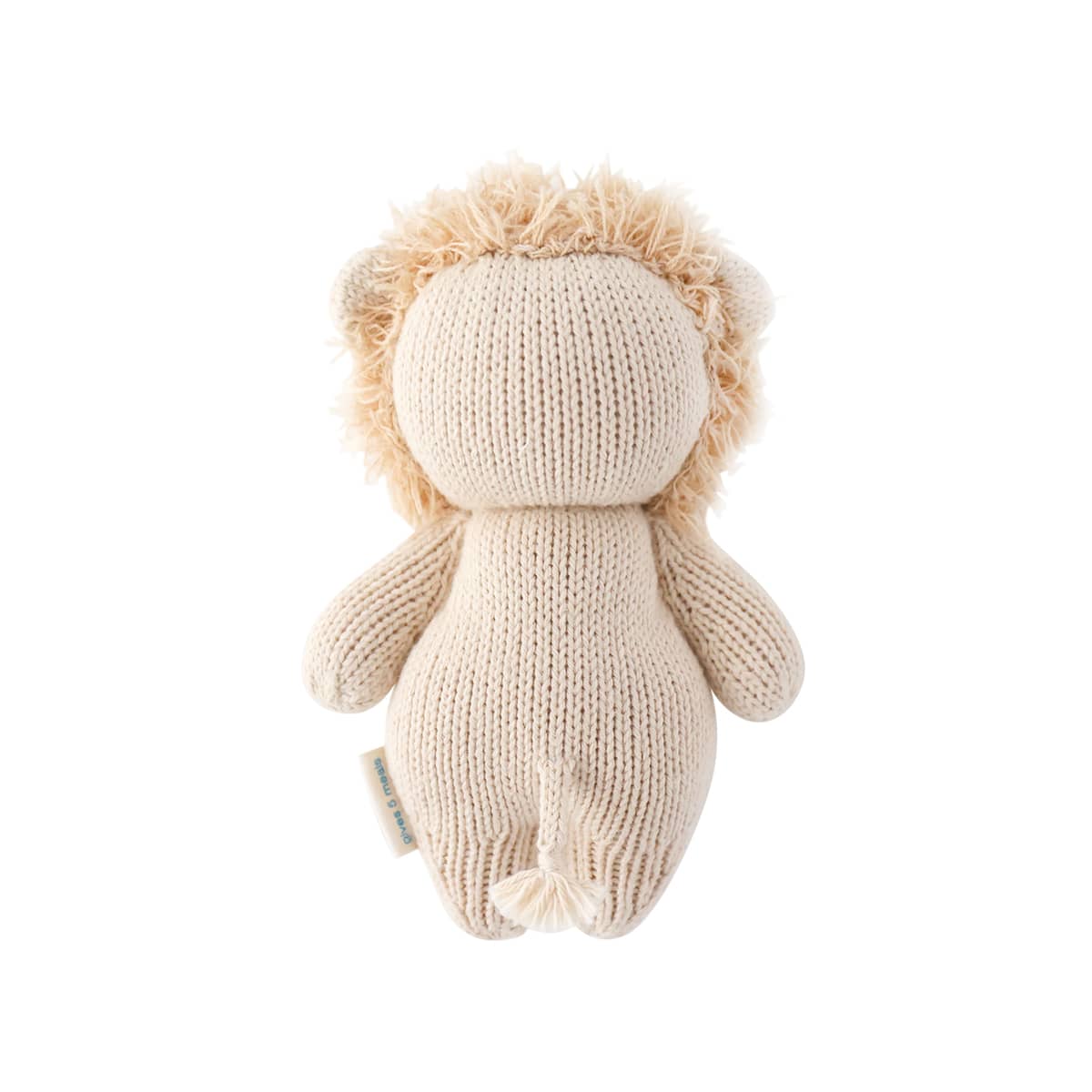 Cuddle + Kind Hand-Knit Doll - Baby Lion