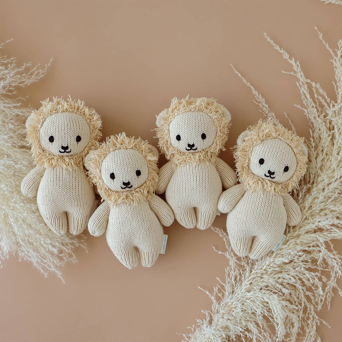 Cuddle + Kind Hand-Knit Doll - Baby Lion