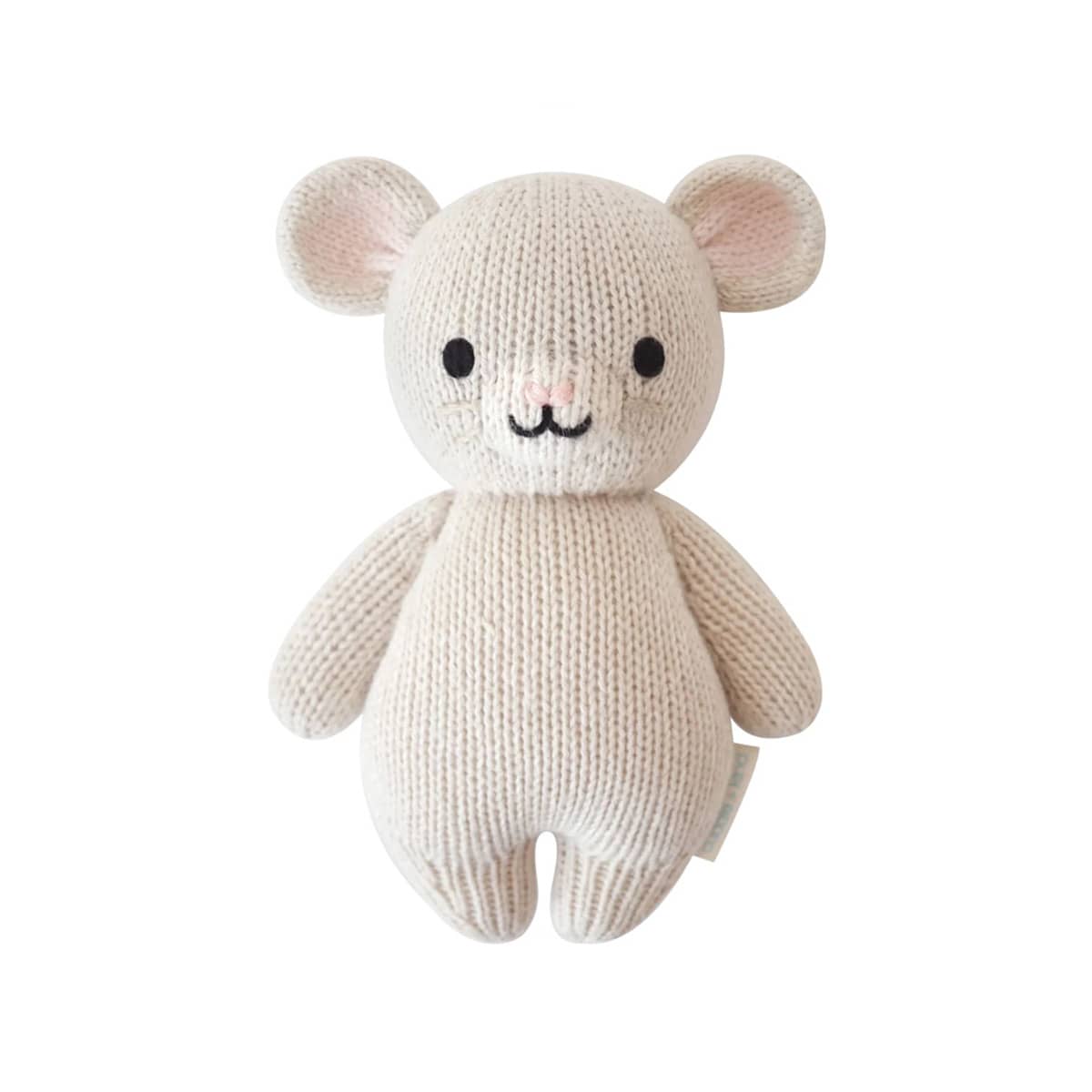Cuddle + Kind Hand-Knit Doll - Baby Mouse