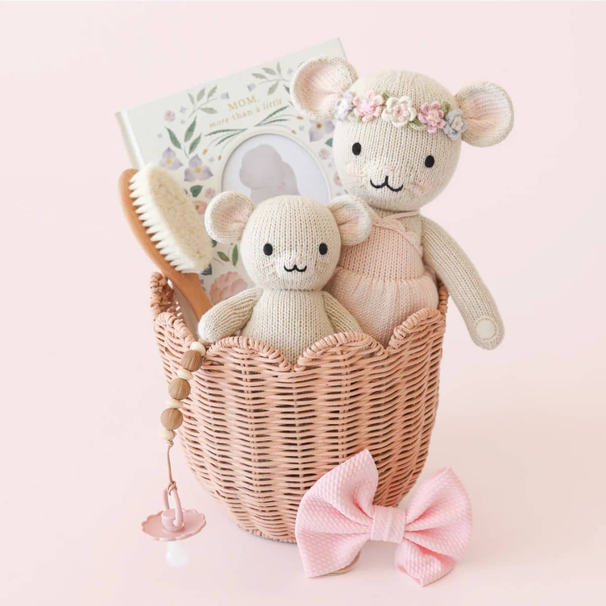Cuddle + Kind Hand-Knit Doll - Baby Mouse
