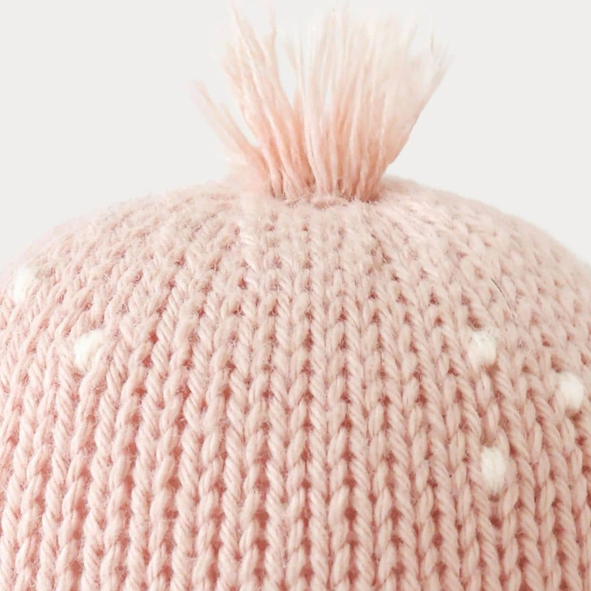Cuddle + Kind Hand-Knit Doll - Baby Octopus (soft coral pink)