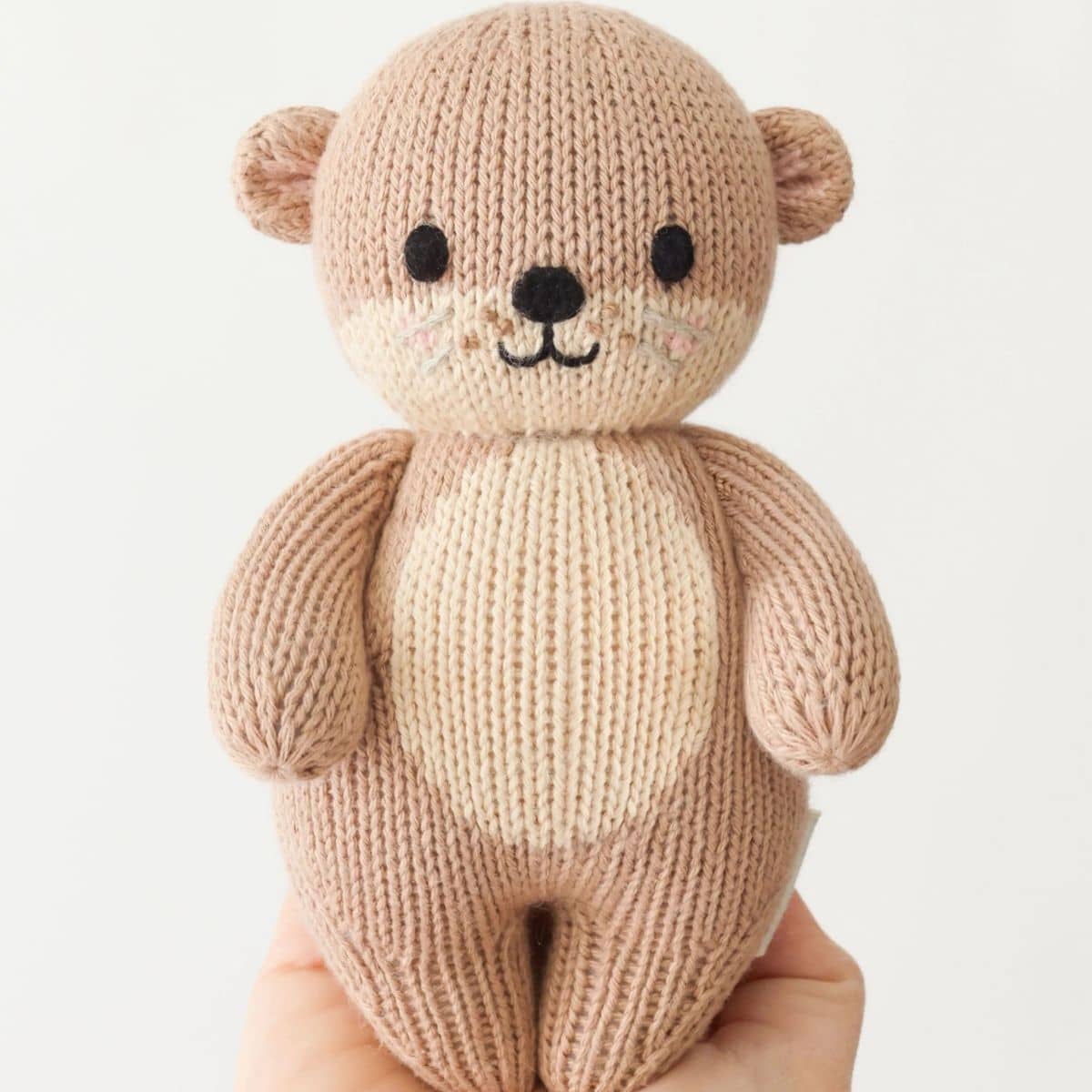 Cuddle + Kind Hand-Knit Doll - Baby Otter