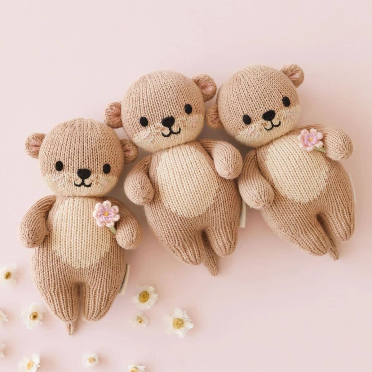Cuddle + Kind Hand-Knit Doll - Baby Otter