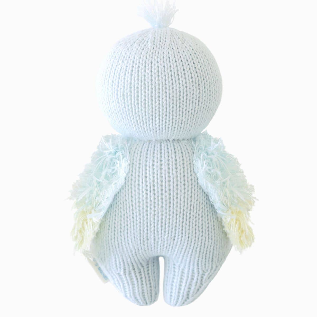 Cuddle + Kind Hand-Knit Doll - Baby Parrot (sky blue)