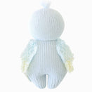 Cuddle + Kind Hand-Knit Doll - Baby Parrot (sky blue)