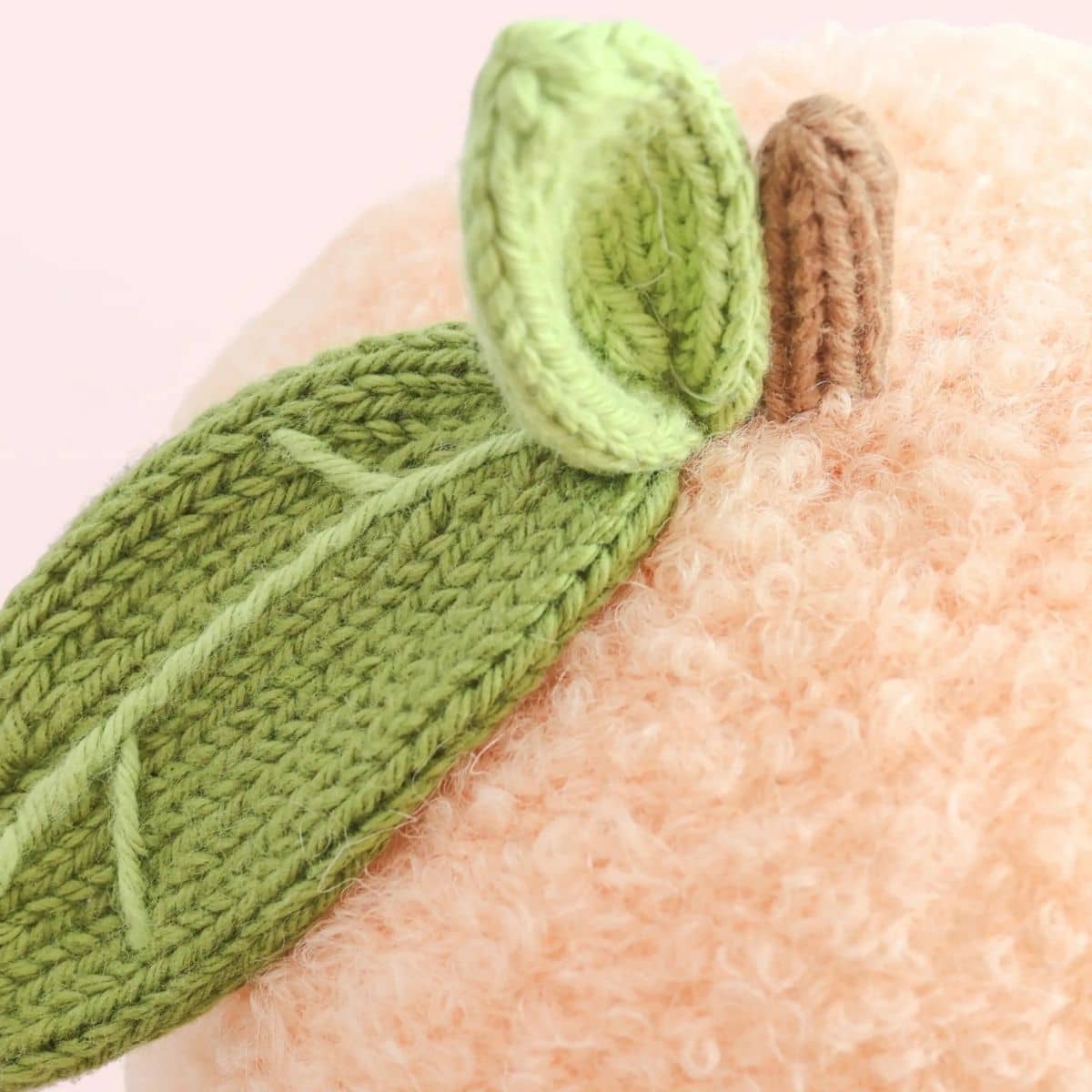 Cuddle + Kind Hand-Knit Doll - Baby Peach