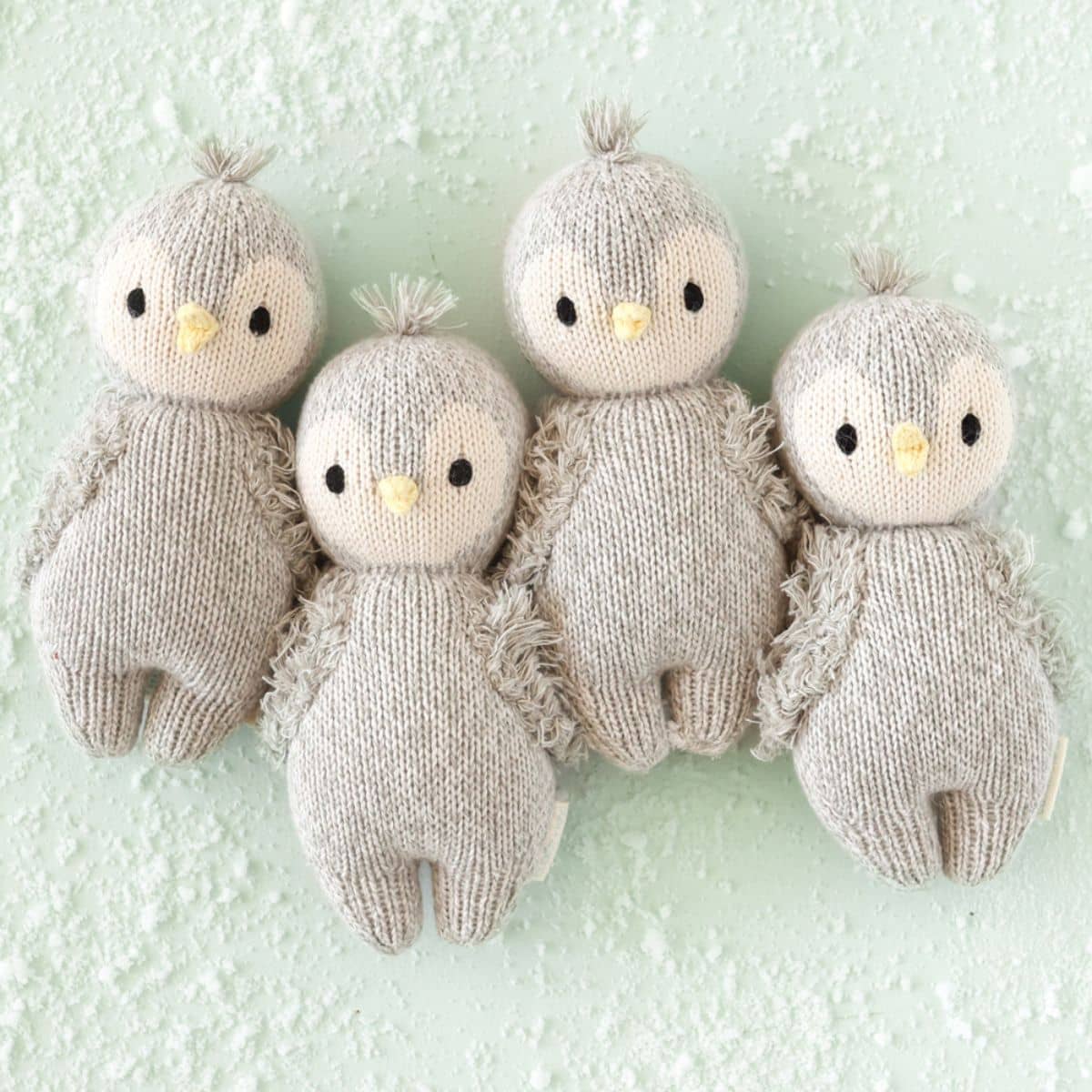 Cuddle + Kind Hand-Knit Doll - Baby Penguin
