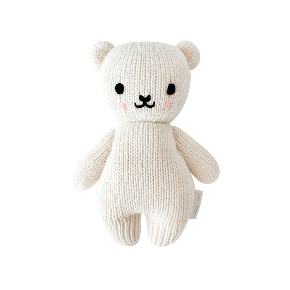 Cuddle + Kind Hand-Knit Doll - Baby Polar Bear
