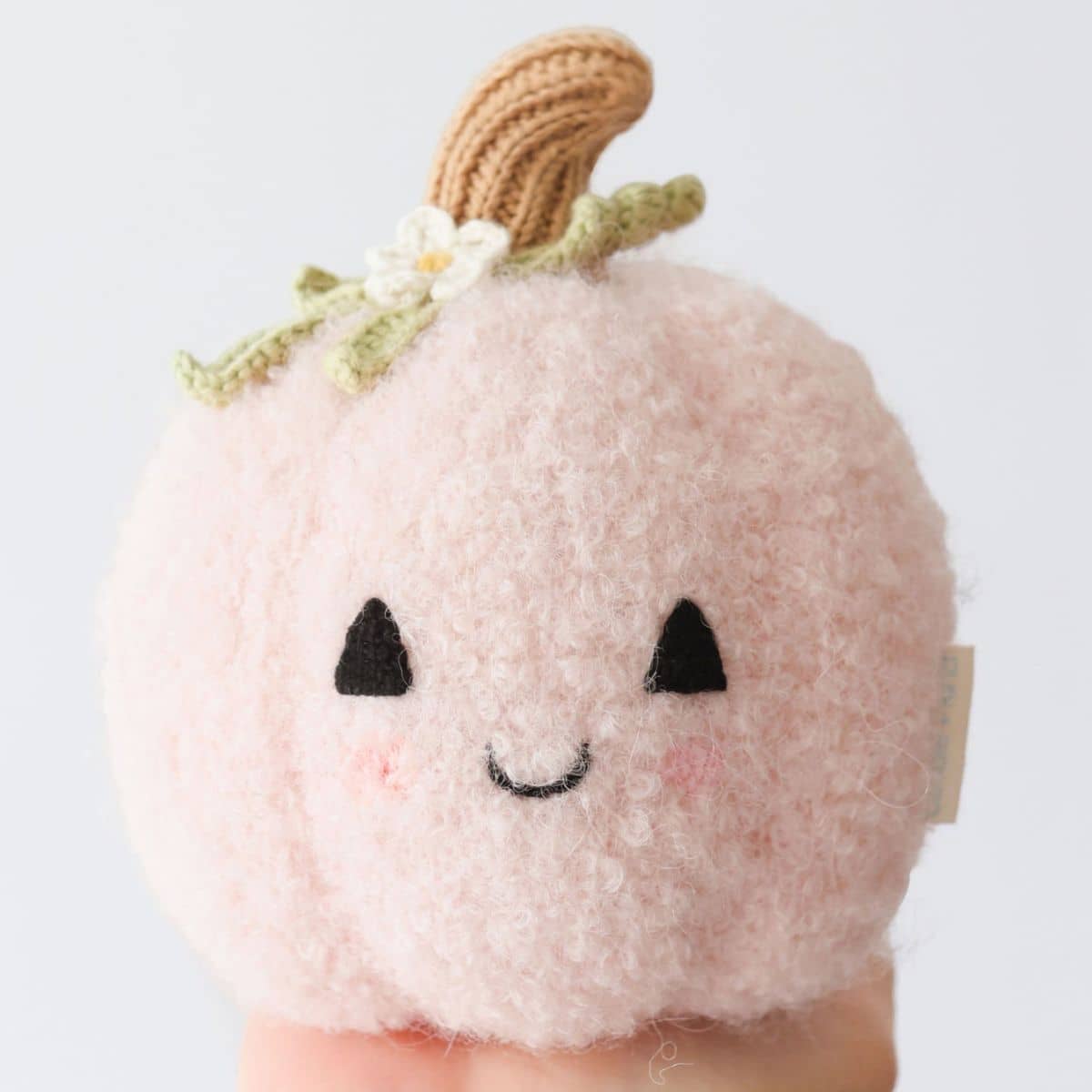 Cuddle + Kind Hand-Knit Doll - Baby Pumpkin (blush floral)