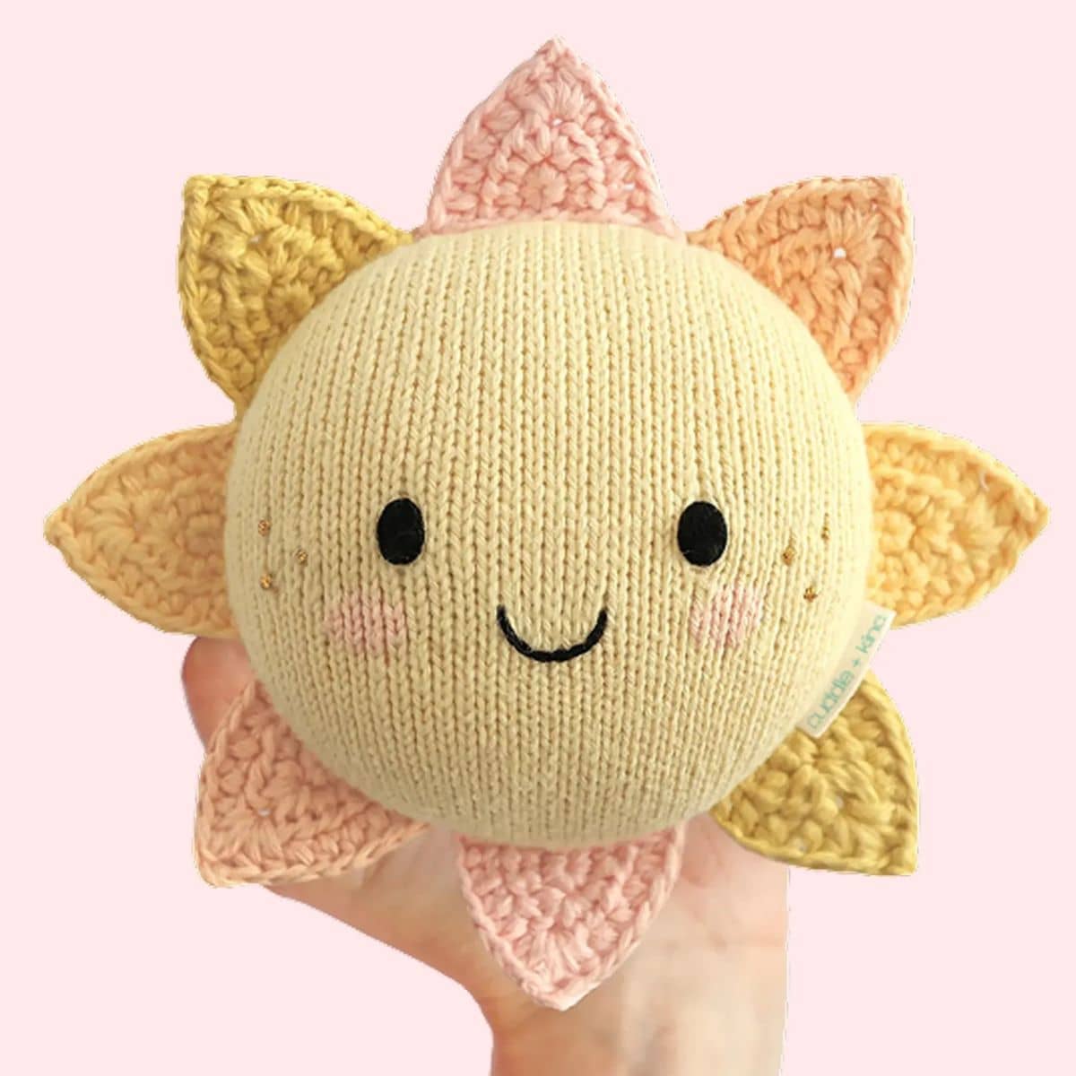 Cuddle + Kind Hand-Knit Doll - Baby Sunshine