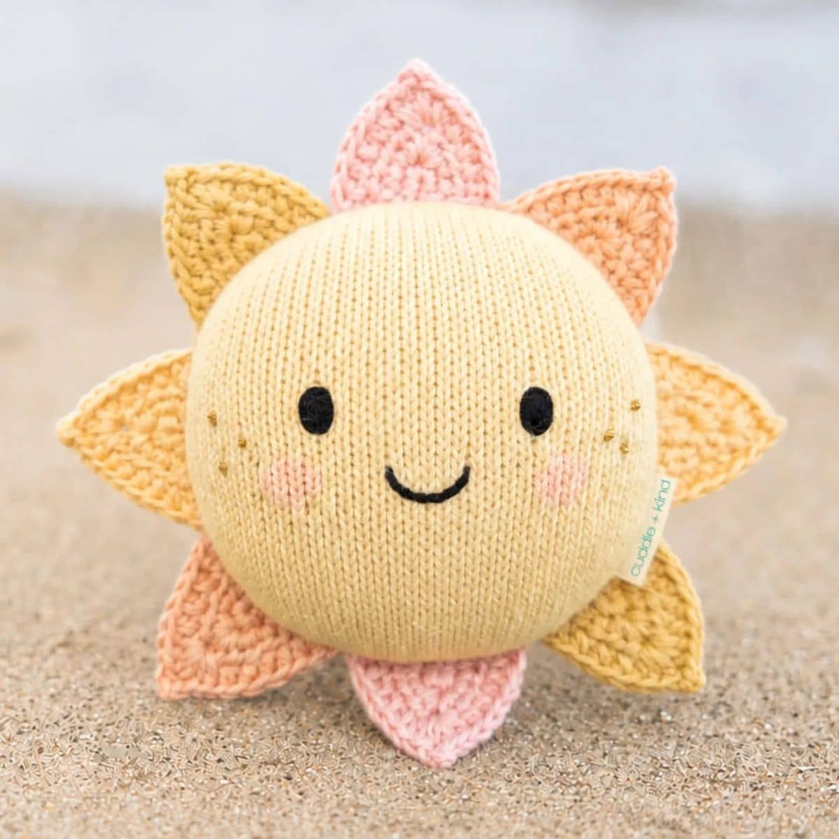 Cuddle + Kind Hand-Knit Doll - Baby Sunshine