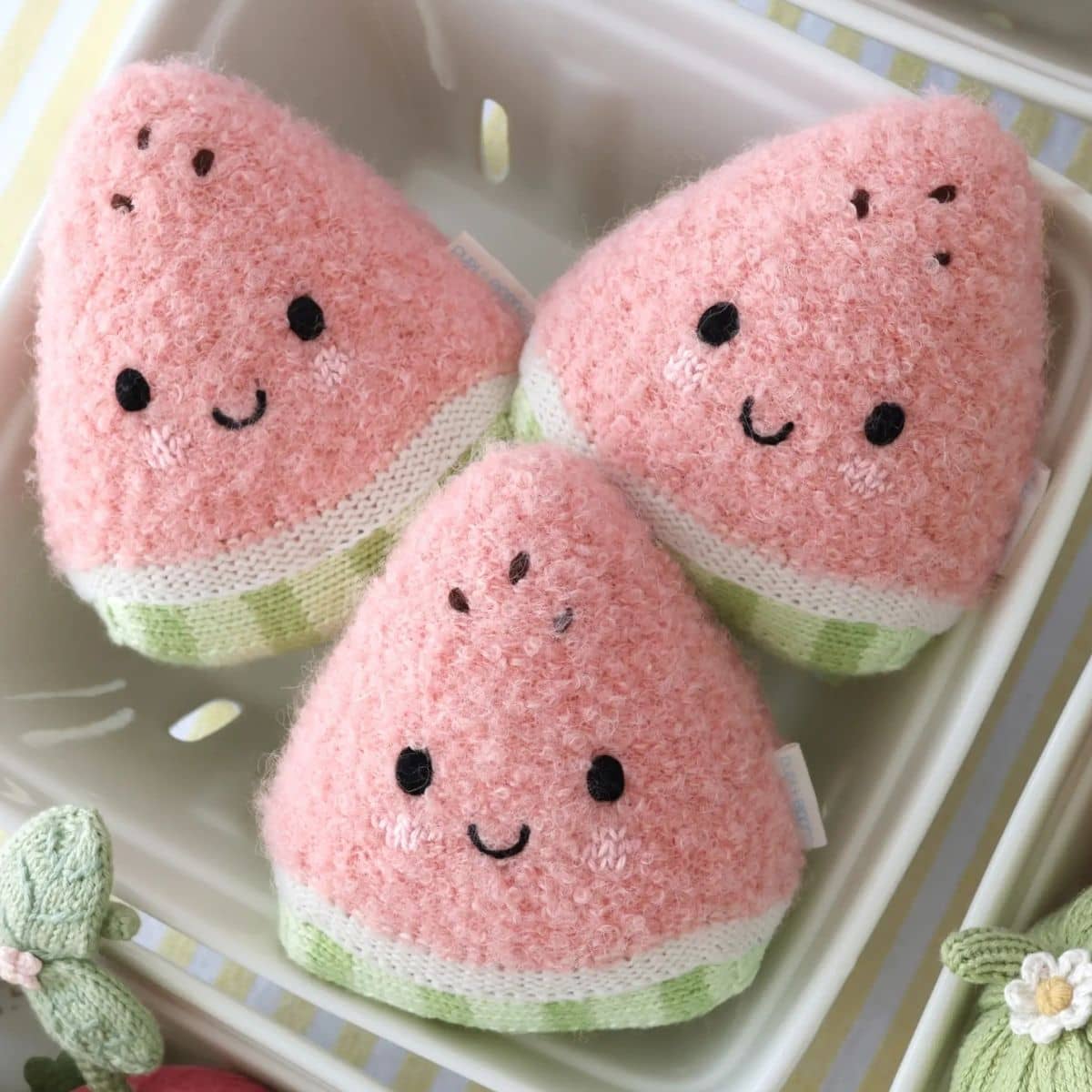 Cuddle + Kind Hand-Knit Doll - Baby Watermelon