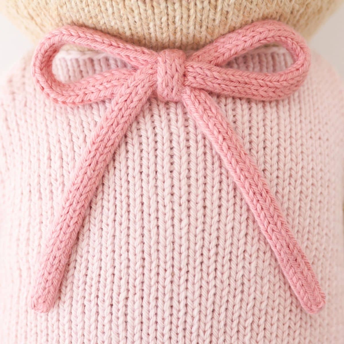 Cuddle + Kind Hand-Knit Doll - Bella the Honey Bear