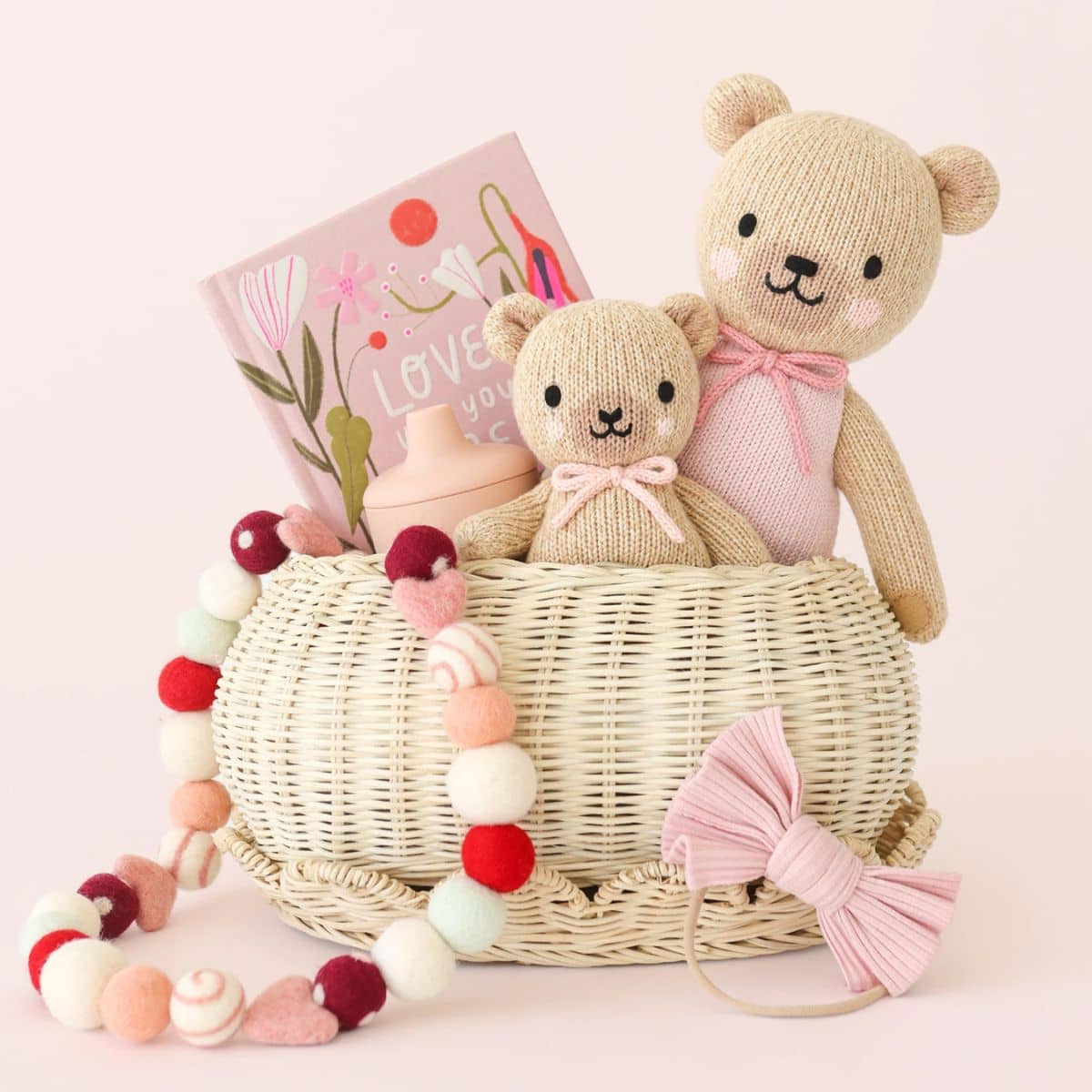 Cuddle + Kind Hand-Knit Doll - Bella the Honey Bear