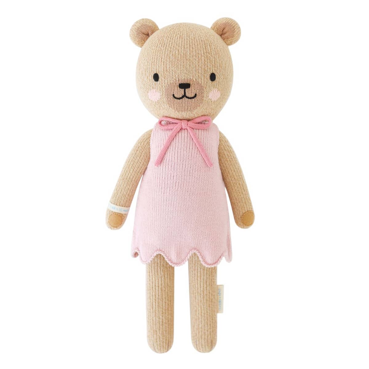 Cuddle Bell Cuddle + Kind Hand-Knit Doll - Bella the Honey Bear – babyshop