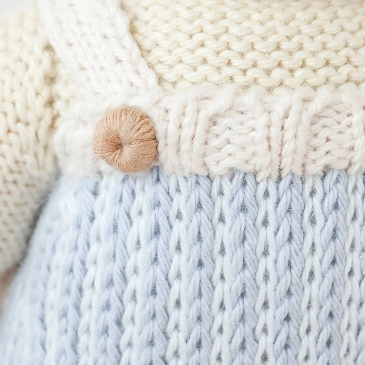Cuddle + Kind Hand-Knit Doll - Benjamin the Lamb