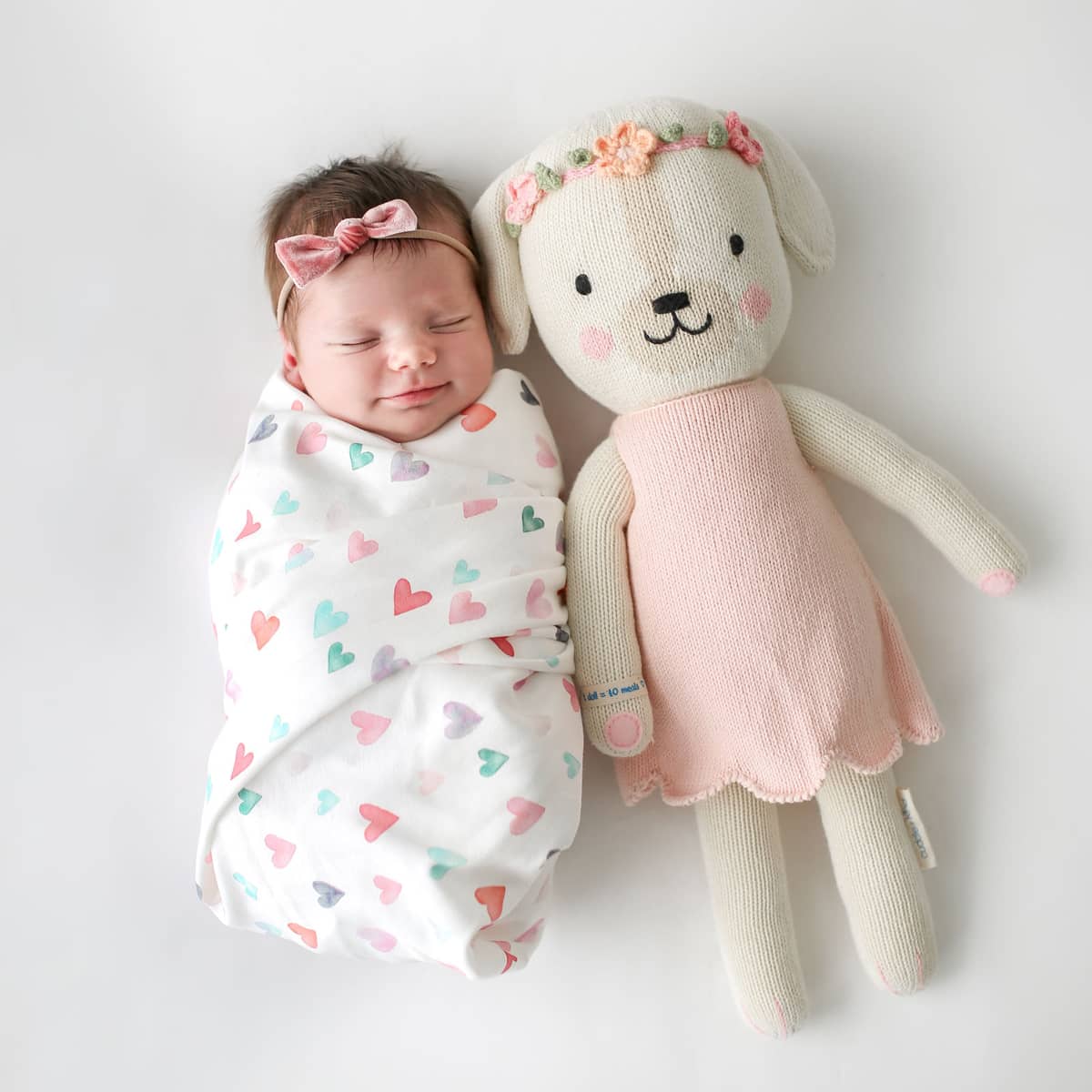 Cuddle Kind Hand-Knit Doll Charlotte the Dog – babyshop