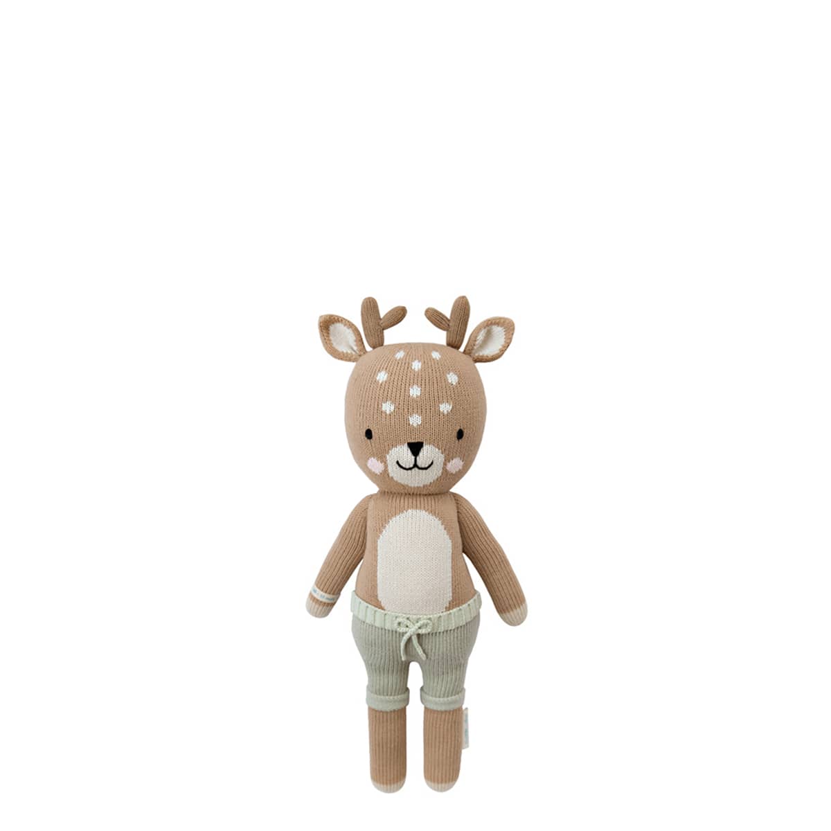 Cuddle + Kind Hand-Knit Doll - Elliott the Fawn