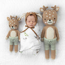 Cuddle + Kind Hand-Knit Doll - Elliott the Fawn