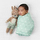 Cuddle + Kind Hand-Knit Doll - Elliott the Fawn