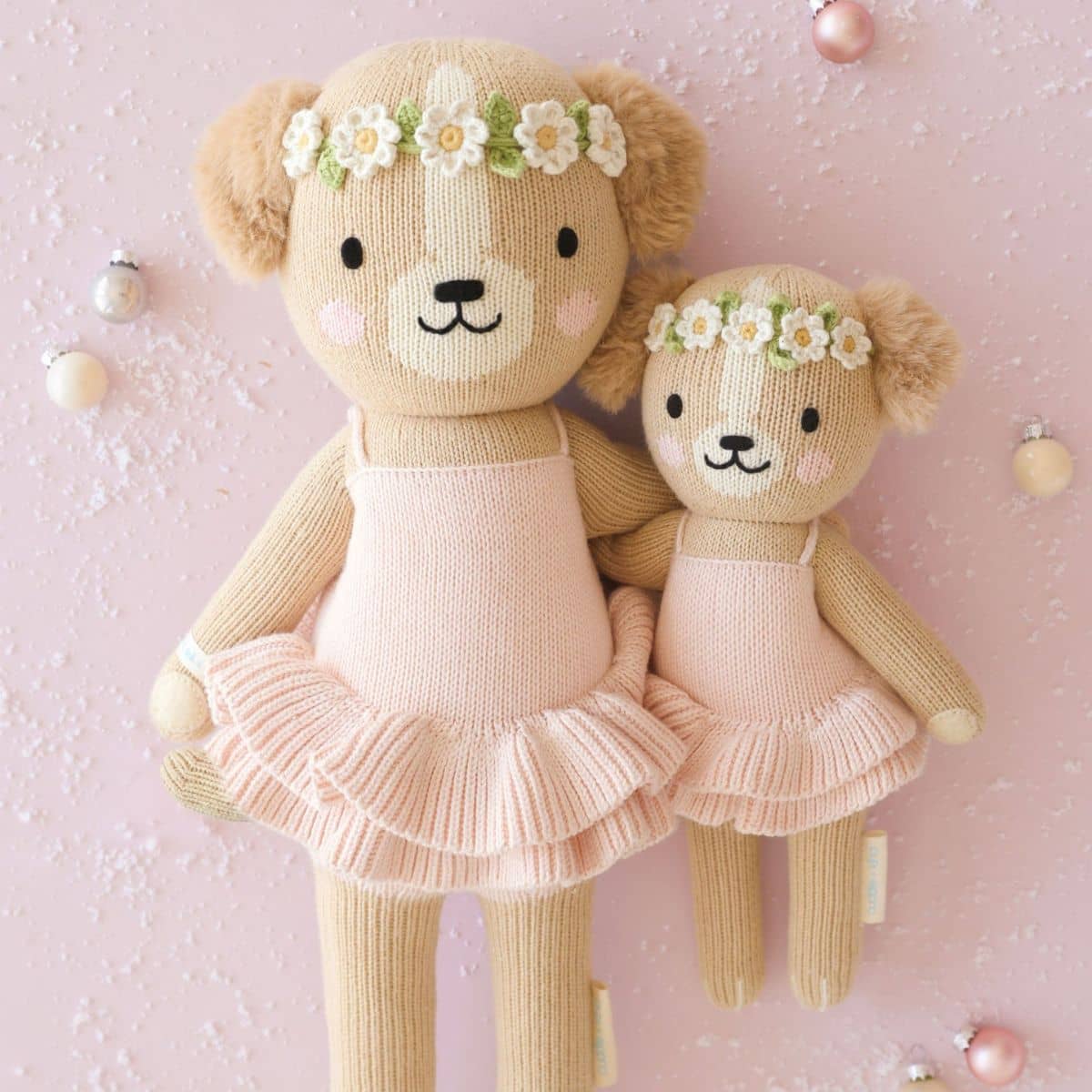 Cuddle + Kind Hand-Knit Doll - Evelyn the Golden Puppy