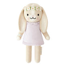 Cuddle + Kind Hand-Knit Doll - Hannah the Bunny (violet)