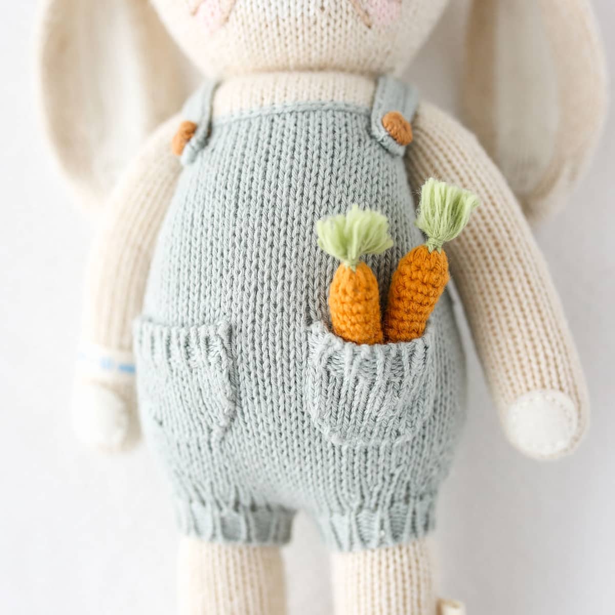 Cuddle + Kind Hand-Knit Doll - Henry the Bunny