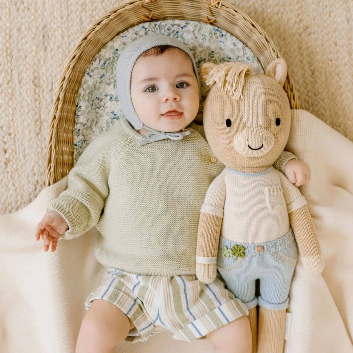 Cuddle + Kind Hand-Knit Doll - Liam the Pony