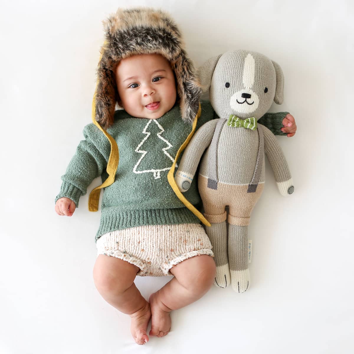Cuddle + Kind Hand-Knit Doll - Noah the Dog