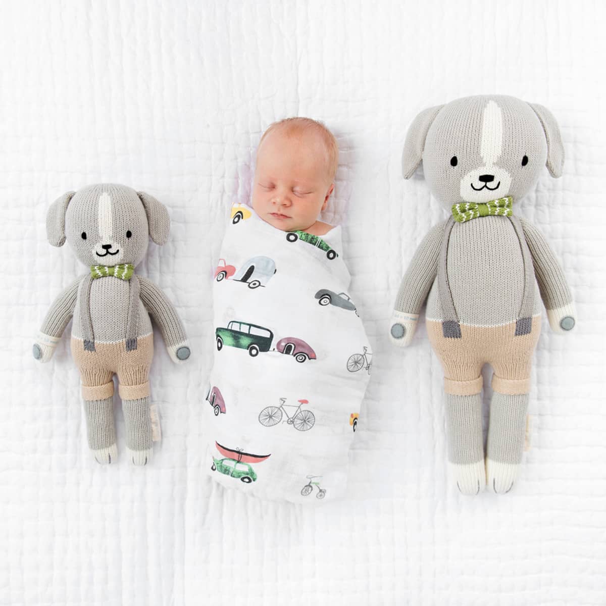 Cuddle + Kind Hand-Knit Doll - Noah the Dog
