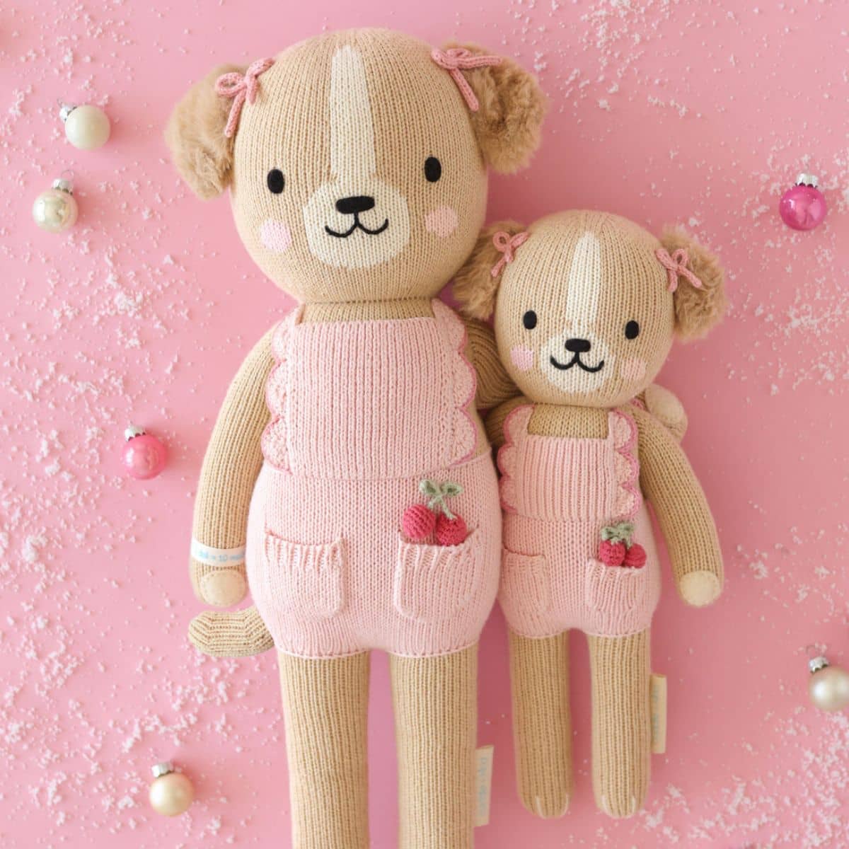 Cuddle + Kind Hand-Knit Doll - Nora the Golden Puppy