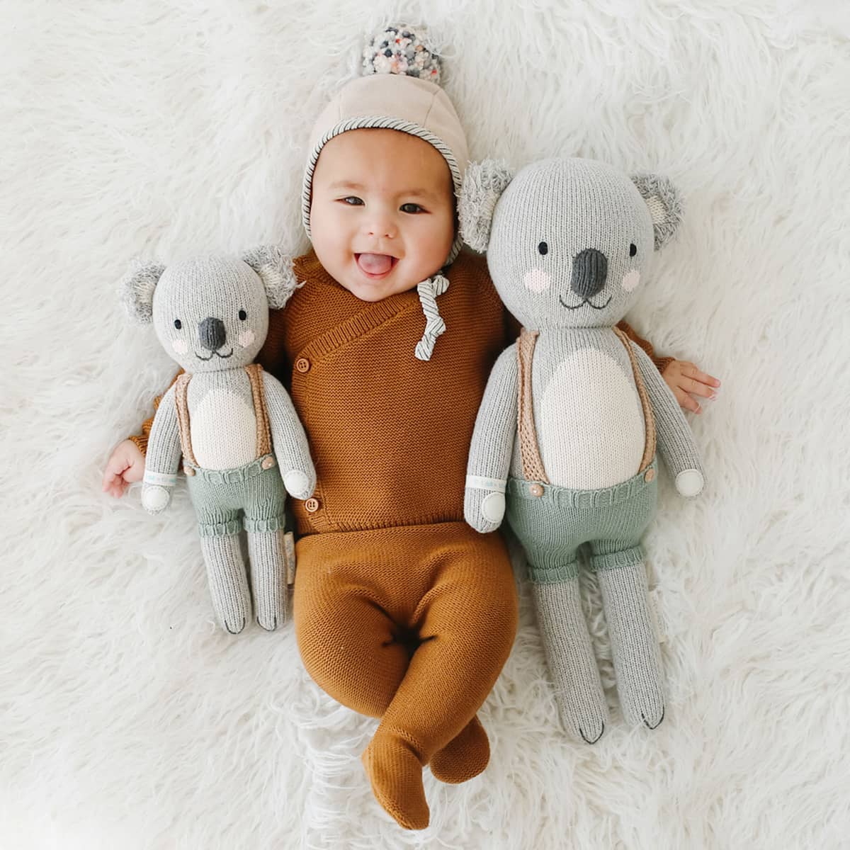 Cuddle + Kind Hand-Knit Doll - Quinn the Koala