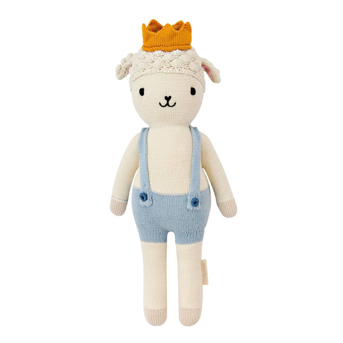 Cuddle + Kind Hand-Knit Doll - Sebastian the Lamb