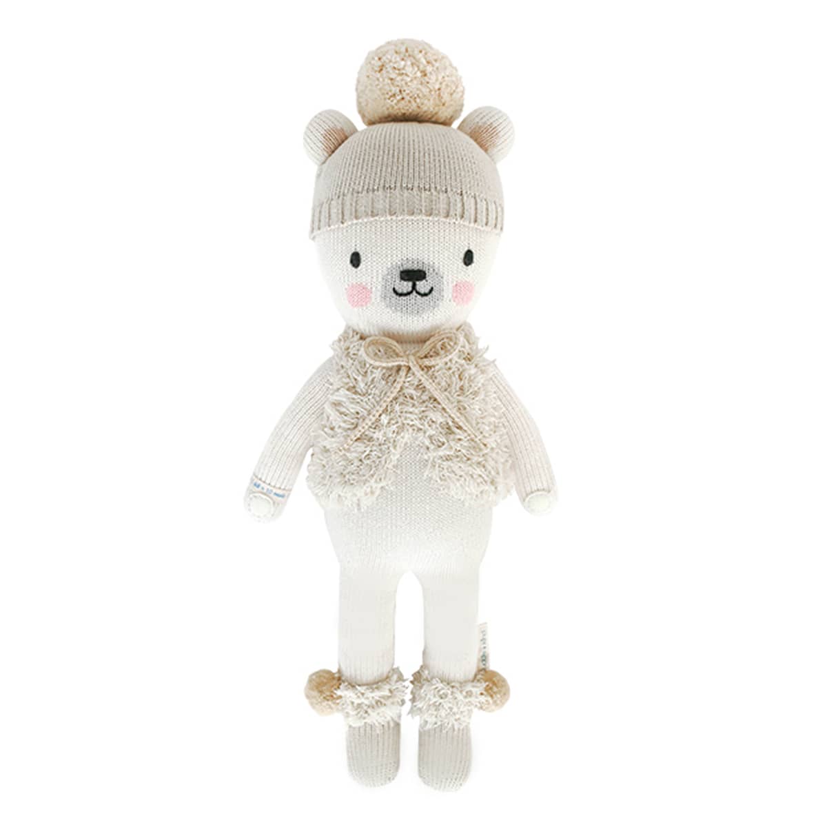 Cuddle + Kind Hand-Knit Doll - Stella the Polar Bear