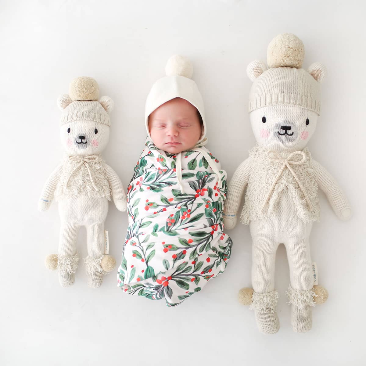 Cuddle + Kind Hand-Knit Doll - Stella the Polar Bear