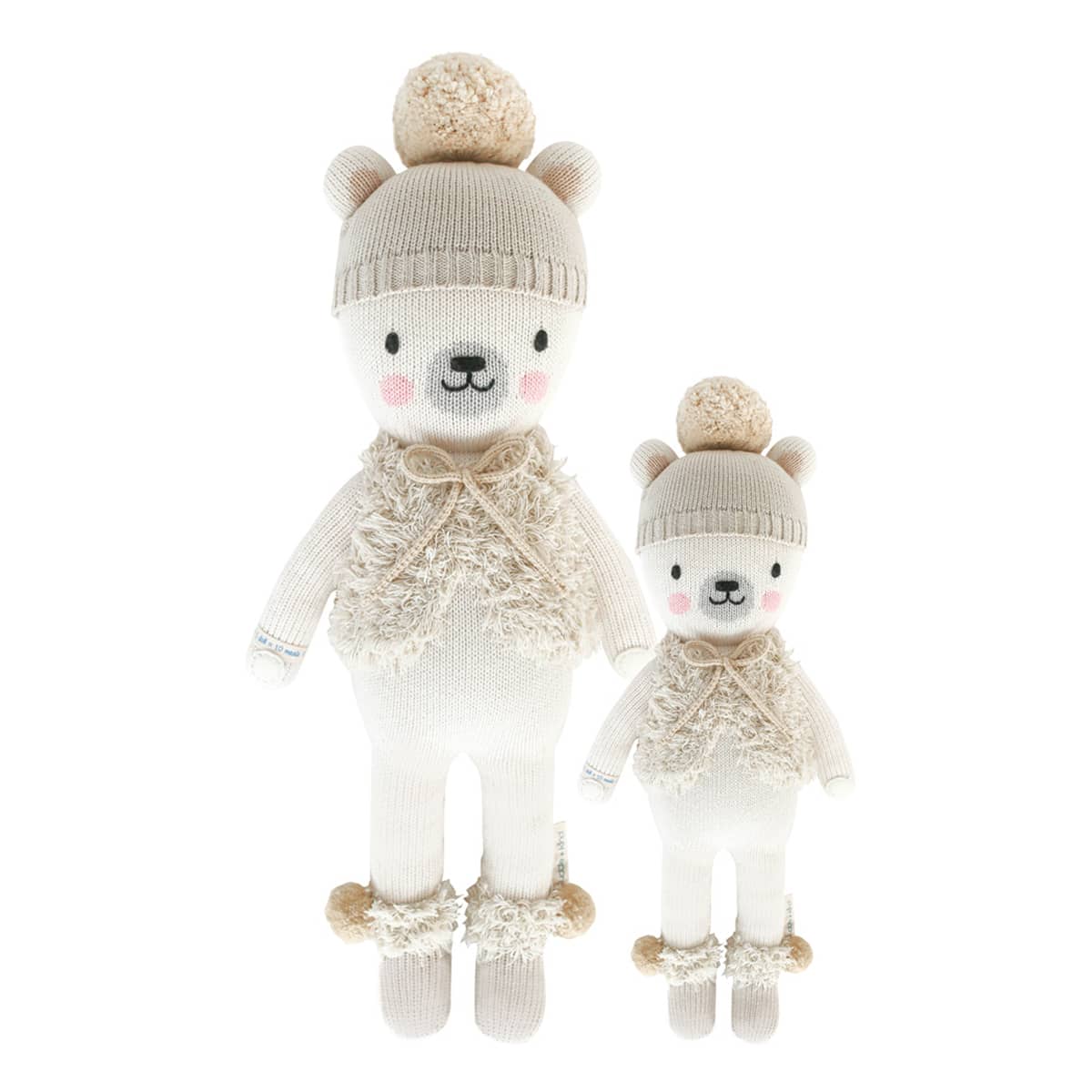 Cuddle + Kind Hand-Knit Doll - Stella the Polar Bear