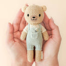 Cuddle + Kind Hand-Knit Doll - Tiny Charlie the Honey Bear