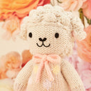 Cuddle + Kind Hand-Knit Doll - Tiny Lucy the Lamb (pastel)