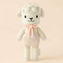 Cuddle + Kind Hand-Knit Doll - Tiny Lucy the Lamb (pastel)