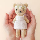 Cuddle + Kind Hand-Knit Doll - Tiny Olivia the Honey Bear