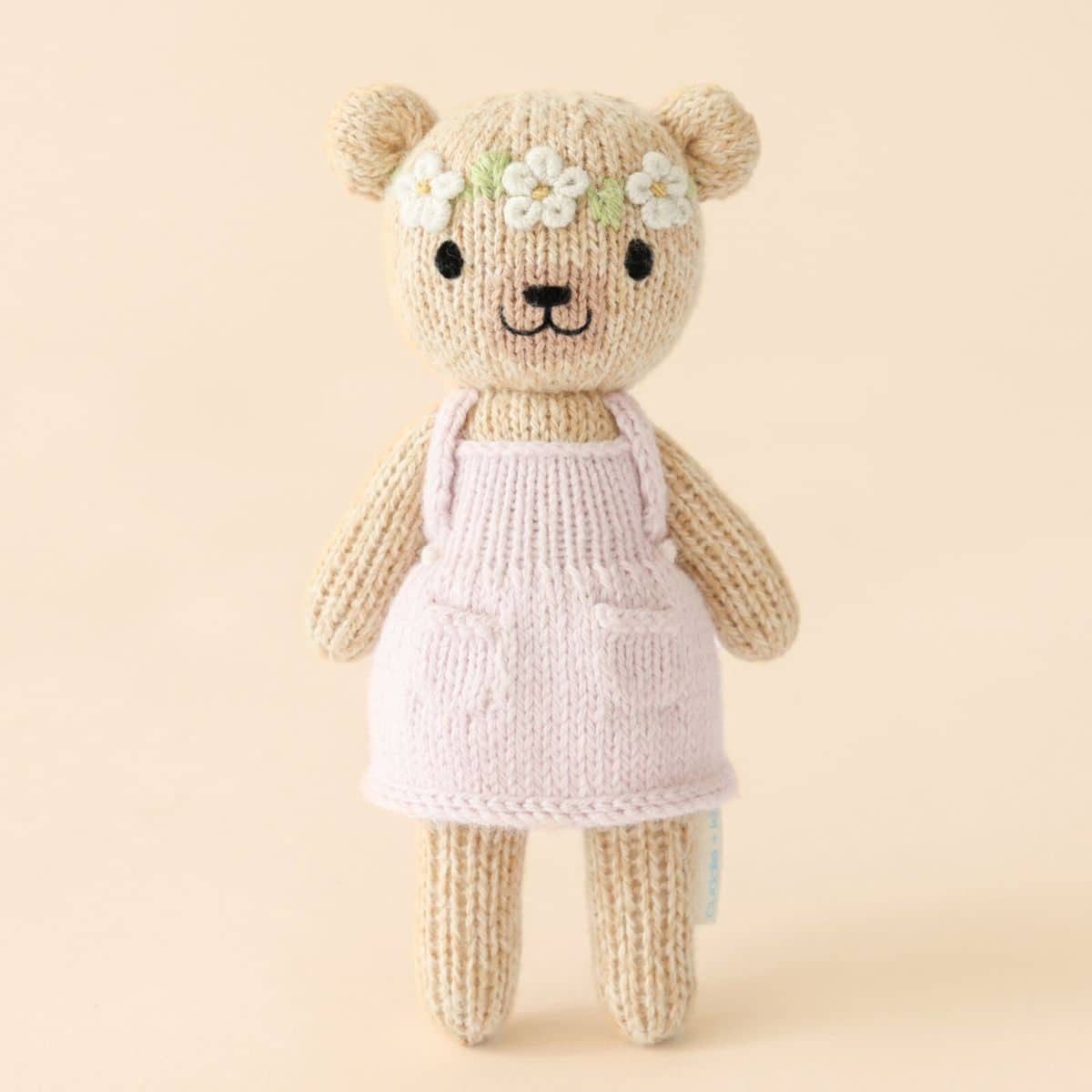 Cuddle + Kind Hand-Knit Doll - Tiny Olivia the Honey Bear
