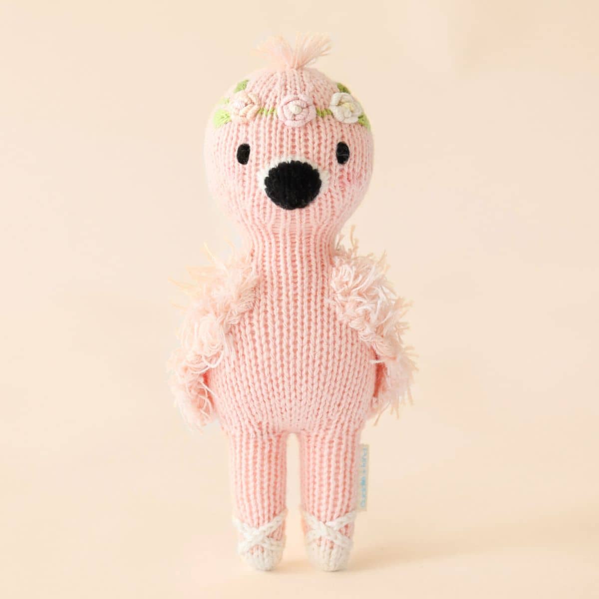 Cuddle + Kind Hand-Knit Doll - Tiny Penelope the Flamingo