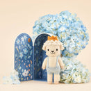 Cuddle + Kind Hand-Knit Doll - Tiny Sebastian the Lamb