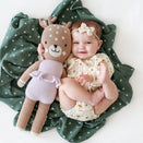 Cuddle + Kind Hand-Knit Doll - Violet the Fawn