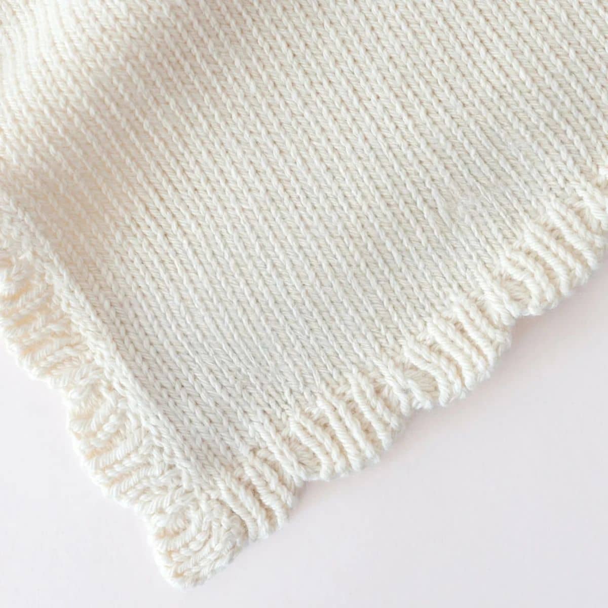 Cuddle + Kind Hand-Knit Lovey - Baby Lamb